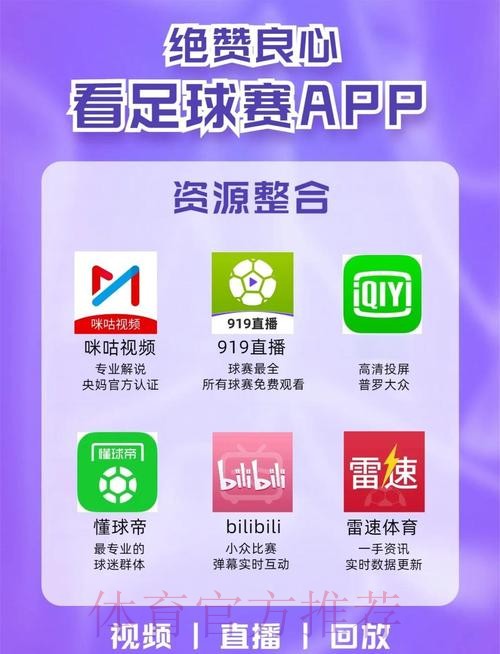 最全世界杯足球直播APP推荐 最全世界杯足球直播APP推荐